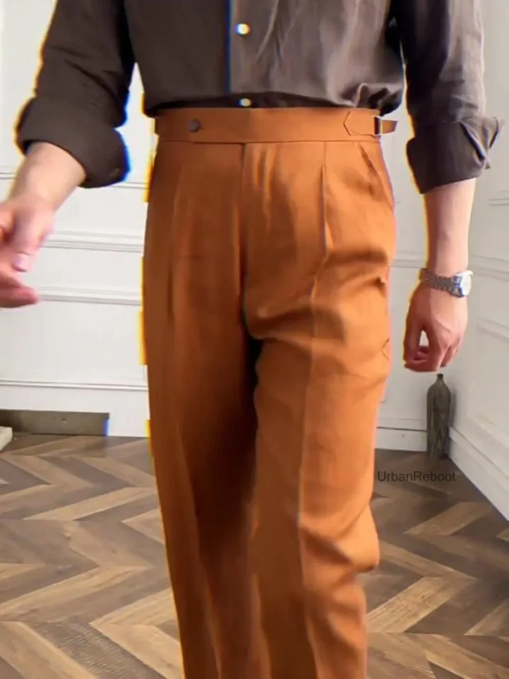 Premium Linen Dress Pants Vintage Lightweight Breathable Men's Spring Summer